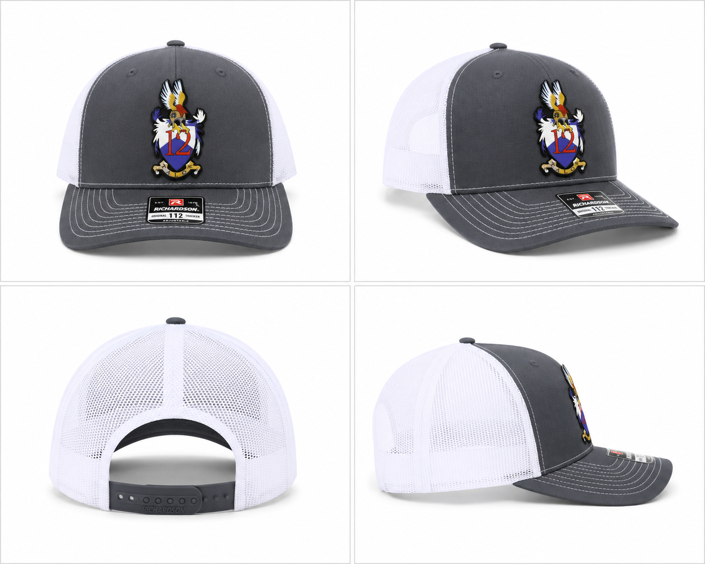 Custom Richardson 112 Trucker Hat – Premium Custom 3D Logo