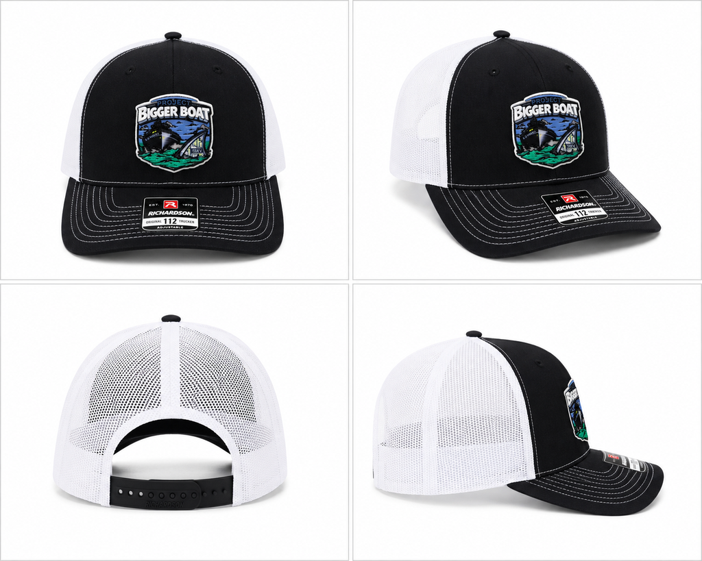 Custom Richardson 112 Trucker Hat – Premium Custom 3D Logo